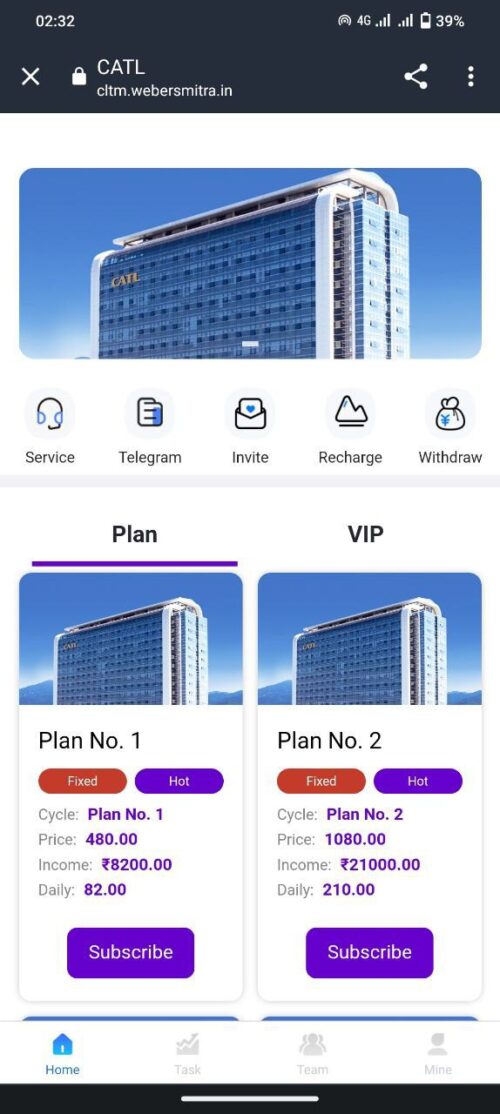 Investment Website Script