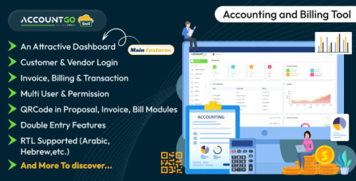 AccountGo SaaS v8.0 – Accounting and Billing Tool Nulled