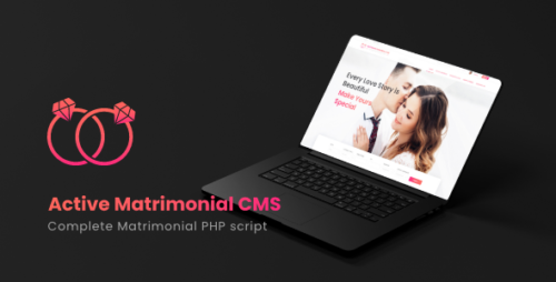 Active Matrimonial CMS v5.6.1 - Matrimonial Website + Support Ticket add-on Nulled