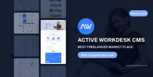 Active Workdesk CMS v3.5.0 - PHP Script Nulled Download