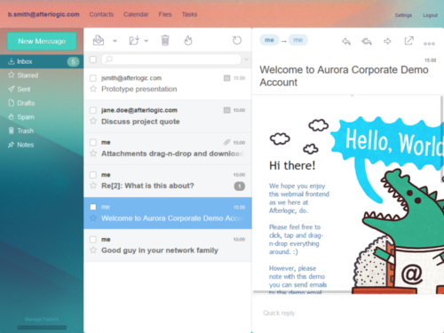 Afterlogic Aurora Corporate v9.8.3 – Email and Telecommunications Software Nulled
