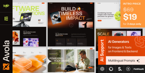 Avola - IT Buiness Digital Company WordPress Theme