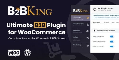 B2BKing - The Ultimate WooCommerce B2B Wholesale Plugin