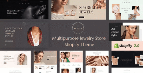 Beauty Center - Jewelry Store Shopify Theme
