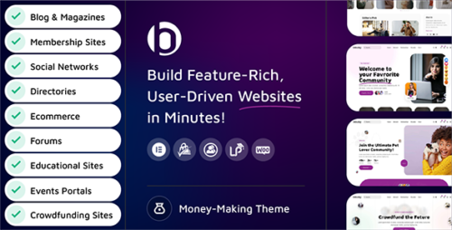 BeBuddy - Monetized Community Membership WordPress Theme