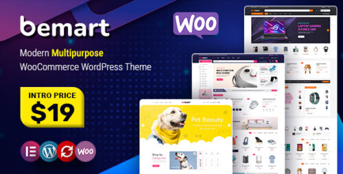 Bemart – Modern Multipurpose WooCommerce WordPress Theme