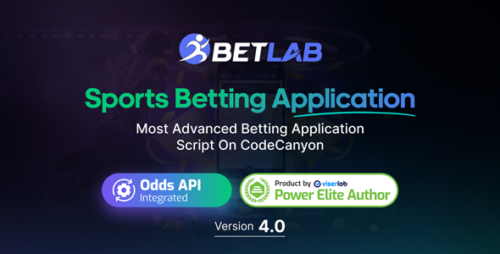 BetLab v4.0 – Sports Betting Platform Nulled Download