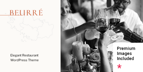 Beurré - Elegant Restaurant WordPress Theme