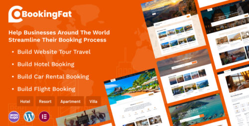 Booking Fat - Tour - Hotel - Car Rental - Flight Booking System