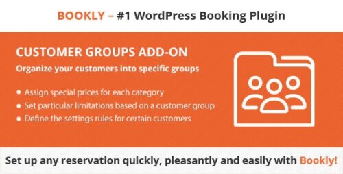 Bookly Customer Groups (Add-on)