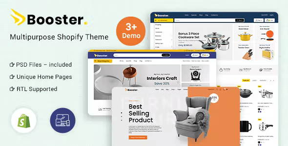 Booster - Multipurpose Shopify 2.0 Theme