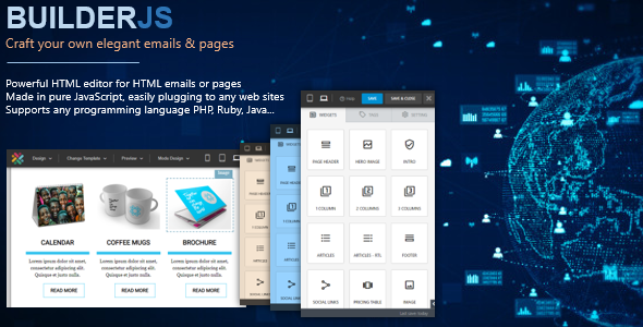 BuilderJS v6.0.4 - HTML Email & Page Builder Script Download