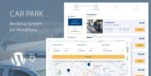 Car Park Booking System for WordPress 2.6