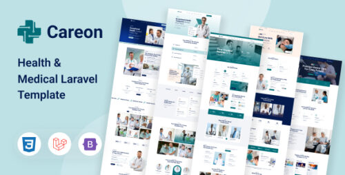 Careon - Health Medical Laravel 12 Template