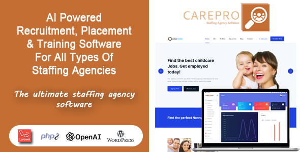 CarePro - AI Recruitment & Staffing Agency Software - 9 October 2025 Nulled