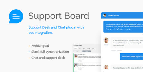 Chat - Support Board v3.8.9 - Chatbot OpenAI Chat + Addons Plugin Nulled