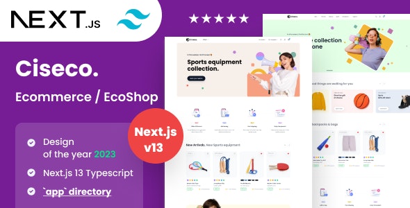 Ciseco - Shop eCommerce NextJs Template