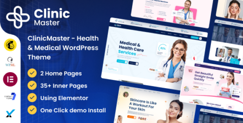 ClinicMaster - Health Medical WordPress Theme