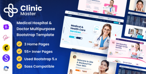 ClinicMaster | Medical Hospital Doctor Multipurpose Bootstrap HTML Template