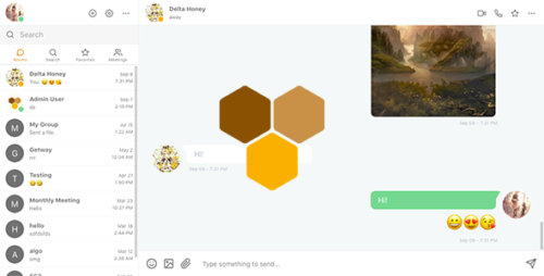 Clover v2.9.4 – Real-Time Messaging, Audio & Video Conferencing Web App – Node.js, React, WebRTC, Socket.IO