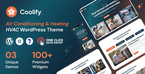 Coolify - Air Conditioning Heating HVAC WordPress Theme