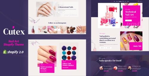 Cutex - Shopify Cosmetics Theme