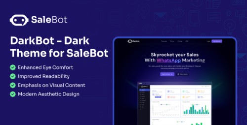 DarkBot - SaleBot Dark Theme Addon v1.1.0 Download