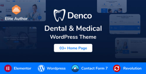 Denco - Dental Medical WordPress Theme