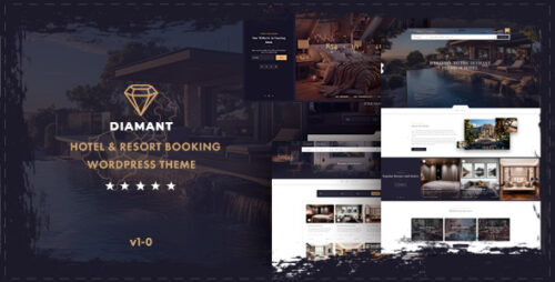 Diamant - Hotel Resort Booking WordPress Theme