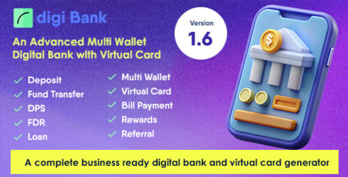 Digibank v2.5.4 – Advanced Digital Banking System with Rewards Nulled