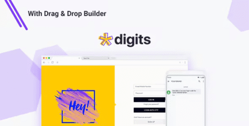 Digits : WordPress Mobile Phone Number OTP Signup and Login Form 8.3.2