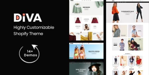 Diva - Minimal and Modern Shopify Theme