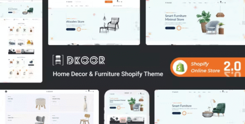 Dkoor - Home Decor & Furniture Shopify Theme