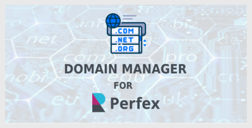 Domain Manager for Perfex CRM v1.0.1 – Manage and Track Your Domains Efficiently
