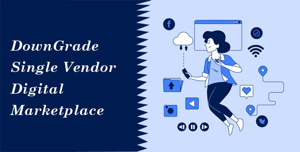 DownGrade v7.2 – Single Vendor Digital Marketplace With Subscription Nulled
