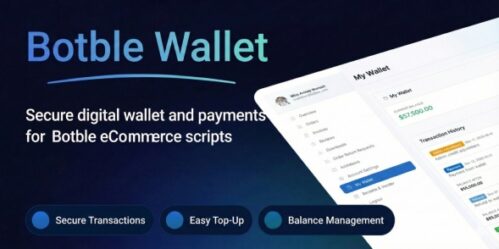 E-Wallet v1.0.4 - Payment Wallet System For Botble eCommerce Script