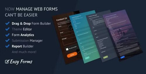 Easy Forms v2.4 – Advanced Form Builder and Manager Script Nulled