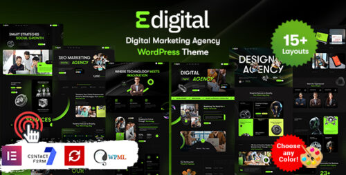 Edigital - Digital Marketing Agency WordPress