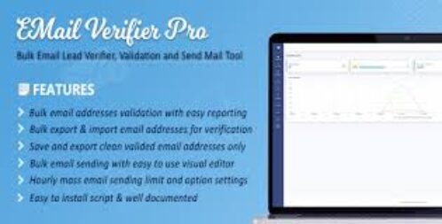 Email Verifier Pro v4.7.1 – Bulk Email Addresses Validation, Mail Sender & Email Lead Management Tool