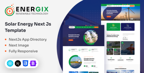 Energix - Solar Energy Next Js Template