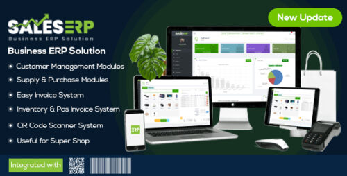 ERP v11.0 – Business ERP Solution / Product / Shop / Company Management Nulled