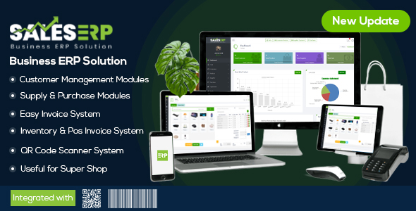 ERP v11.0 – Business ERP Solution / Product / Shop / Company Management Nulled