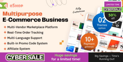 eShop Web v4.4.6 - Multi Vendor eCommerce Marketplace / CMS Nulled