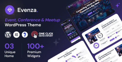 Evenza - Event Conference WordPress Theme