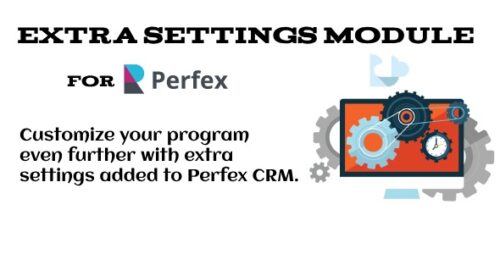 Extra Settings Module v1.1.1 For Perfex CRM Addon Download