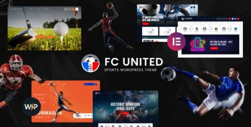 FC United | Football, Soccer Sports WordPress Theme
