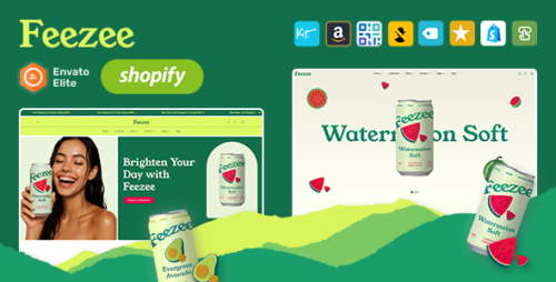 Feezee - Food and Beverage Shopify Playful Theme