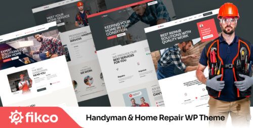 Fikco - Handyman Home Repair WordPress Theme