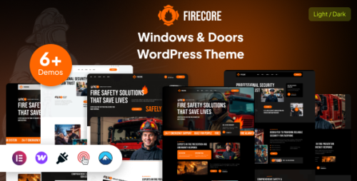 Firecore - Fire Security Services WordPress Theme