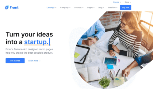 Front - Multipurpose Responsive Template